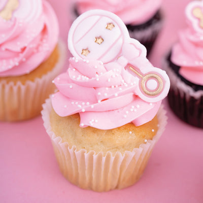 Baby Girl Cupcakes