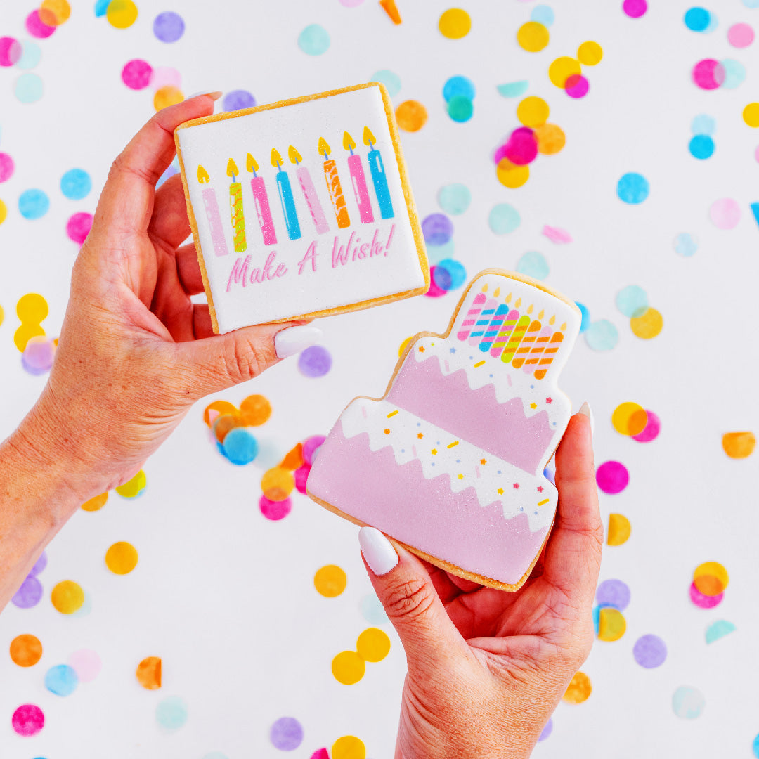 Happy Birthday Girl Cookie Gift Box | Custom Name