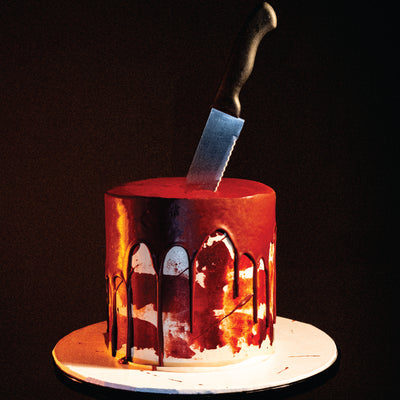 Bloody Knife Horror Cake