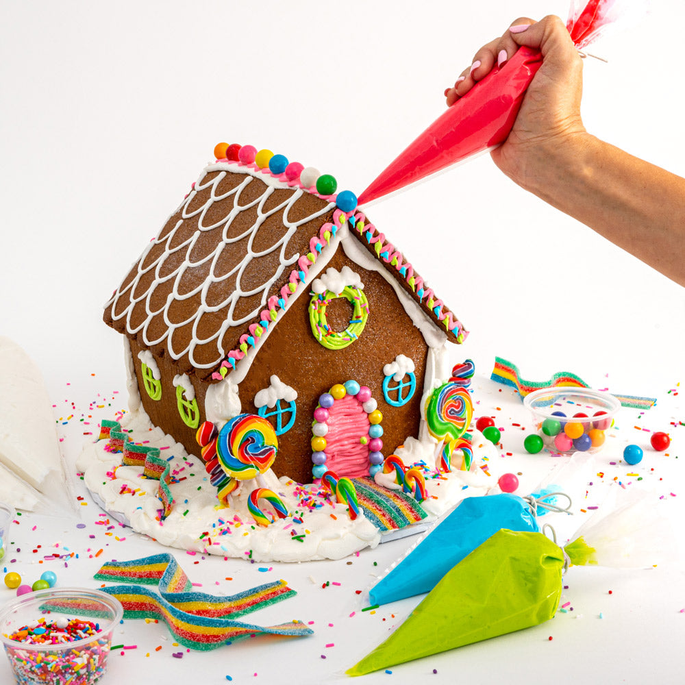 DIY Gingerbread Candy House Decorating Kit