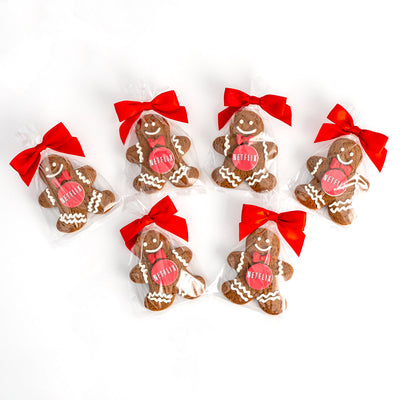 Gingerbread Logo Cookie Favors | Upload Your Artwork - Sweet E's Bake Shop - The Cookie Shop