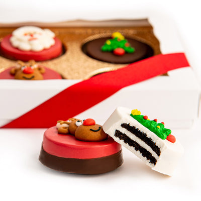 Christmas Oreo Gift Box | 6 Pack - Sweet E's Bake Shop - Sweet E's Bake Shop