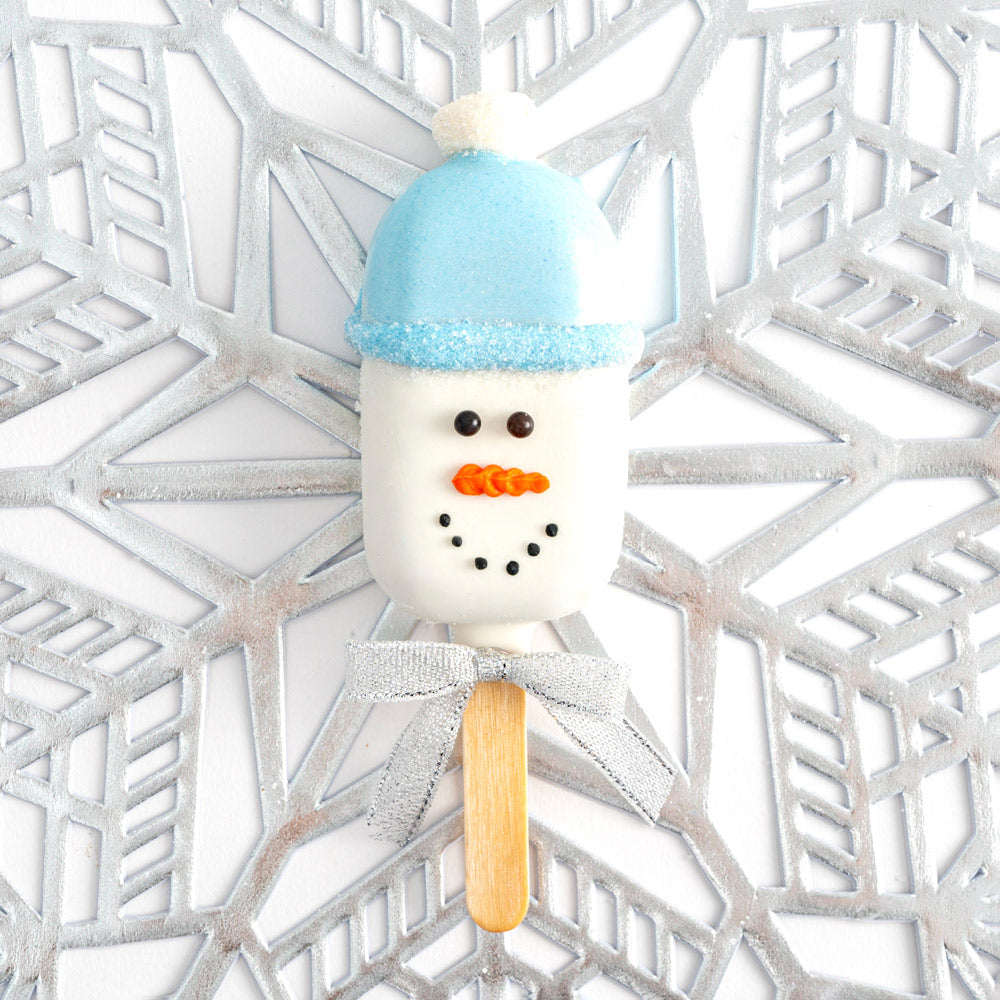 Snowman Cakesicles - Sweet E's Bake Shop - Sweet E's Bake Shop