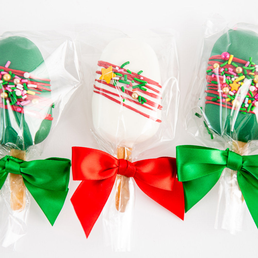 Christmas Sprinkle Cakesicles - Sweet E's Bake Shop - Sweet E's Bake Shop