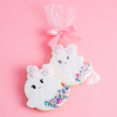 Glam Ghost Cookies | Custom Order - Sweet E's Bake Shop - Sweet E's Bake Shop