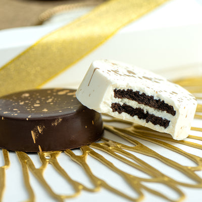 Happy New Year Golden Oreos - Sweet E's Bake Shop - Sweet E's Bake Shop