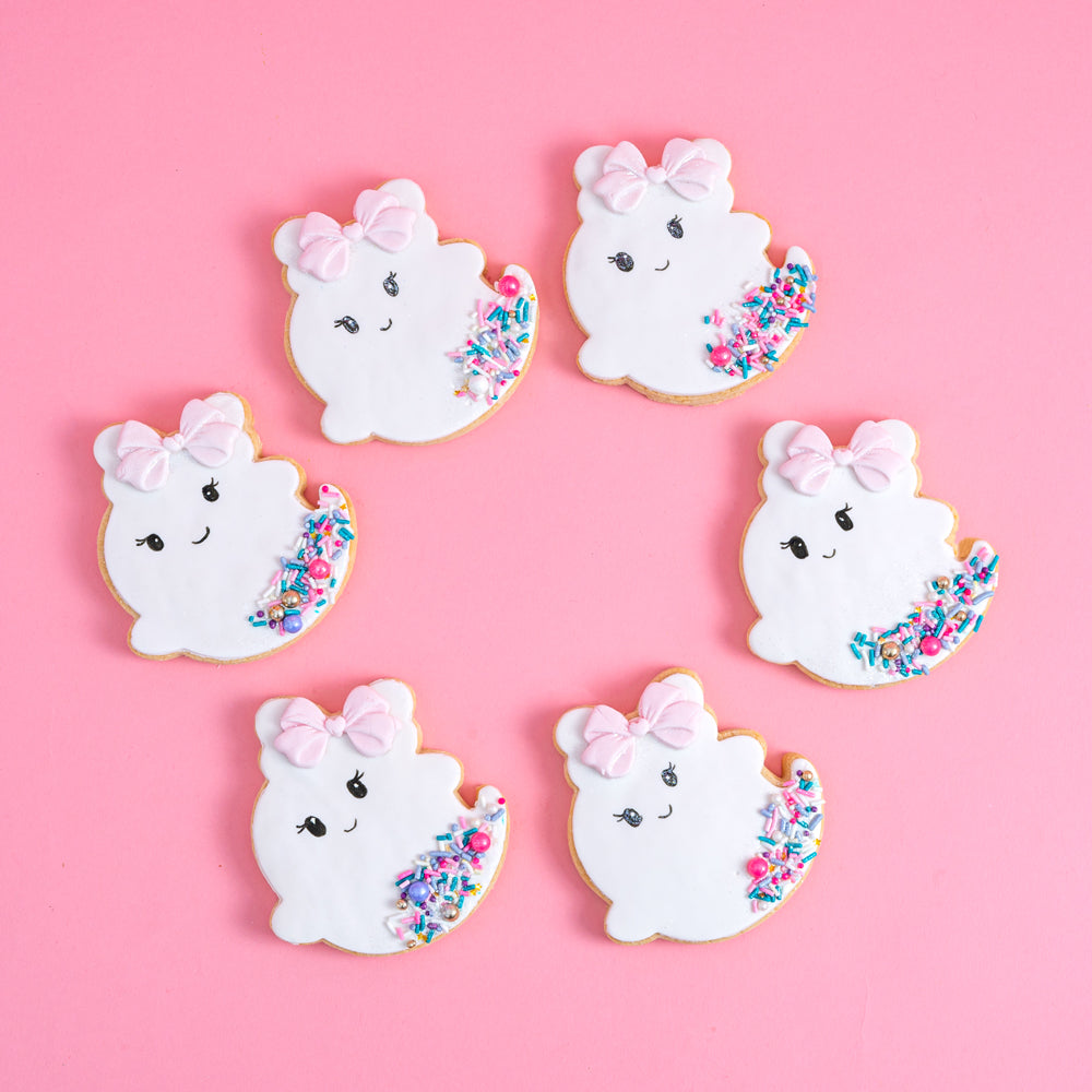 Glam Ghost Cookie Gift Box | Custom Order - Sweet E's Bake Shop - Sweet E's Bake Shop