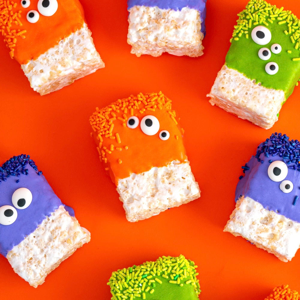 rice krispie treat monsters Halloween Monster Rice Krispie Treats Online Delivery Nationwide