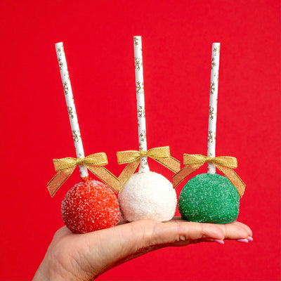 Christmas Ornament Cake Pops - Sweet E's Bake Shop - Sweet E's Bake Shop