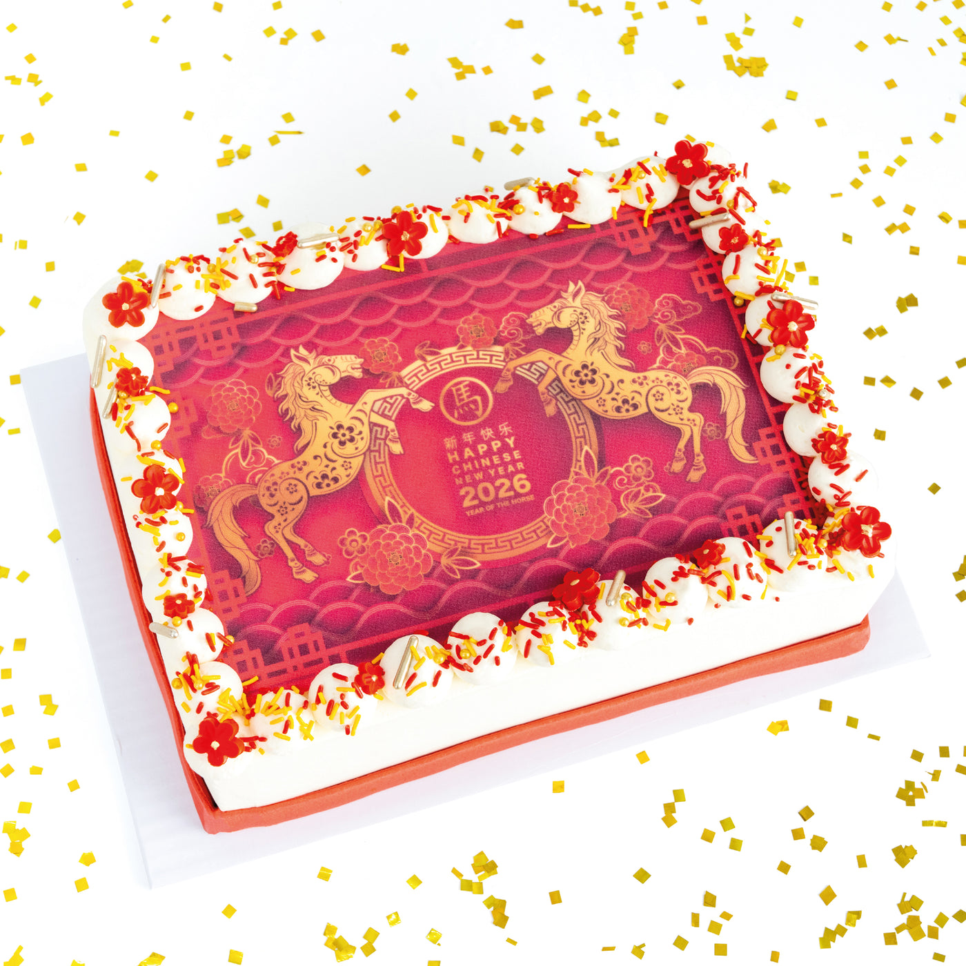 Chinese New Year Sheet Cake