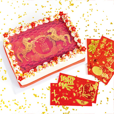 Chinese New Year Sheet Cake