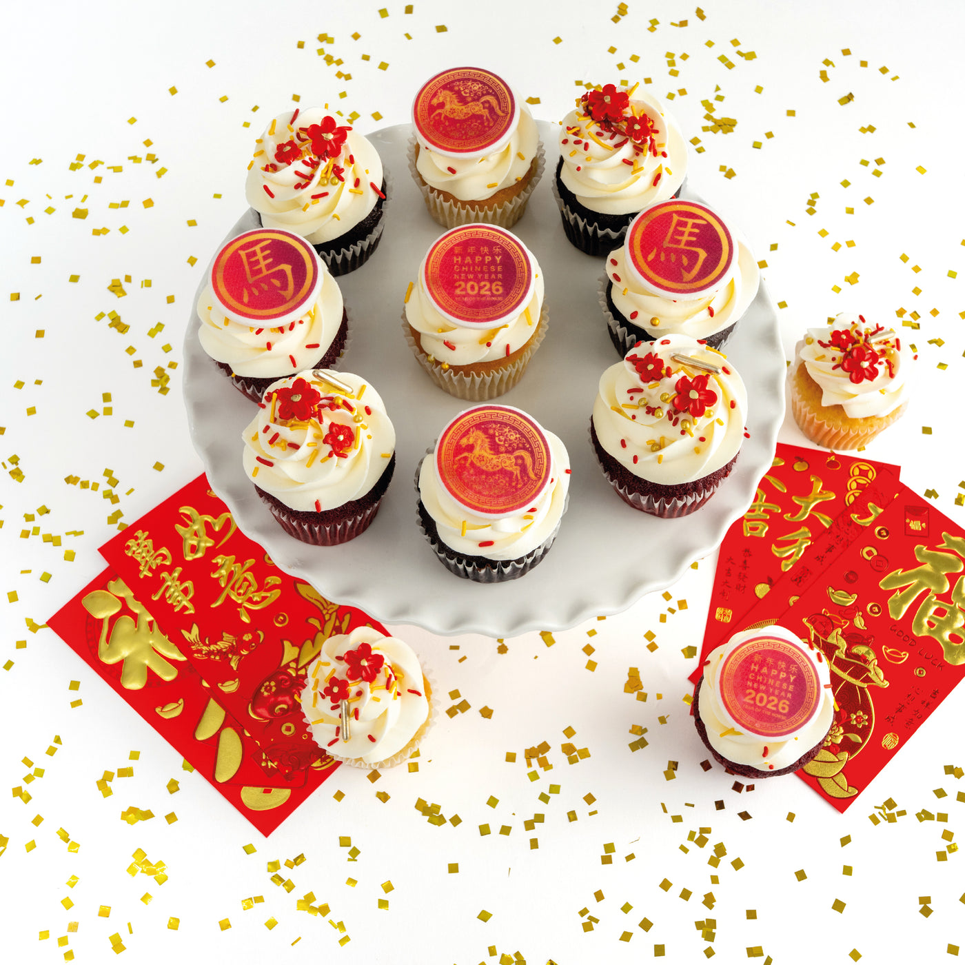 Chinese New Year Cupcakes