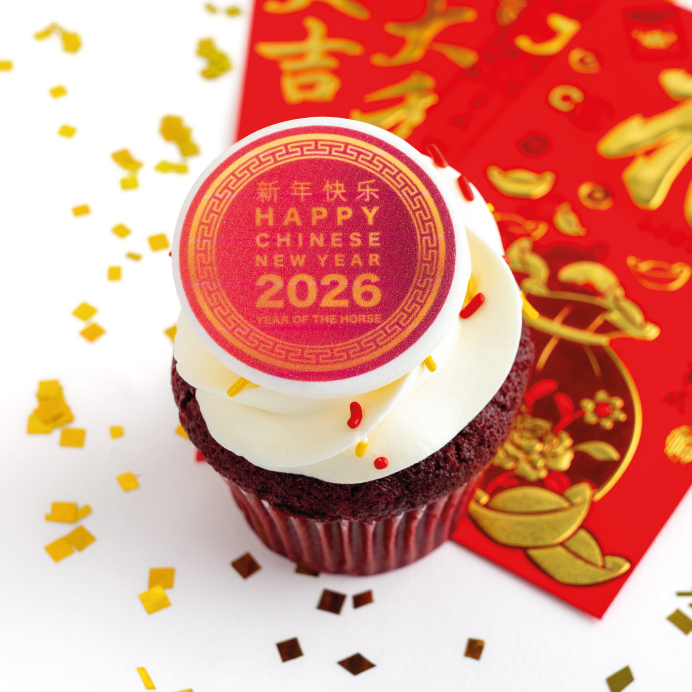 Chinese New Year Cupcakes