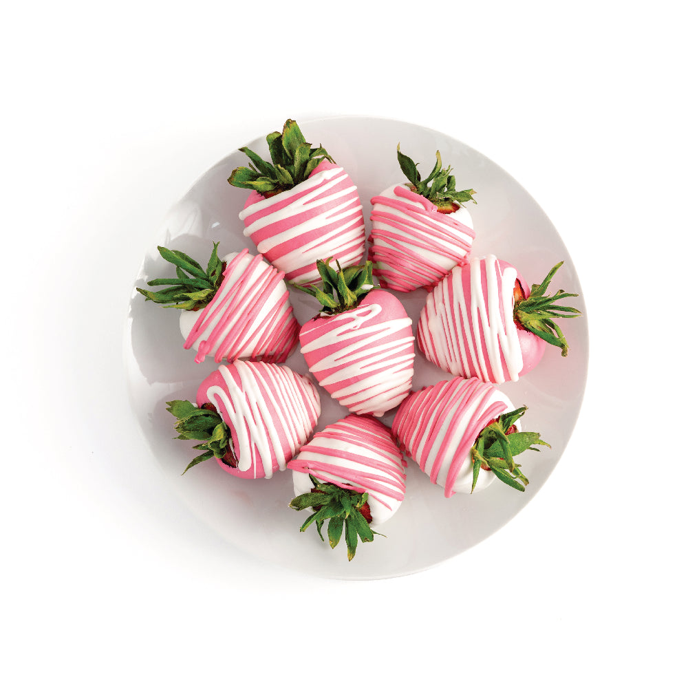 Chocolate Dipped Strawberries | Custom Color - Sweet E's Bake Shop - Sweet E's Bake Shop