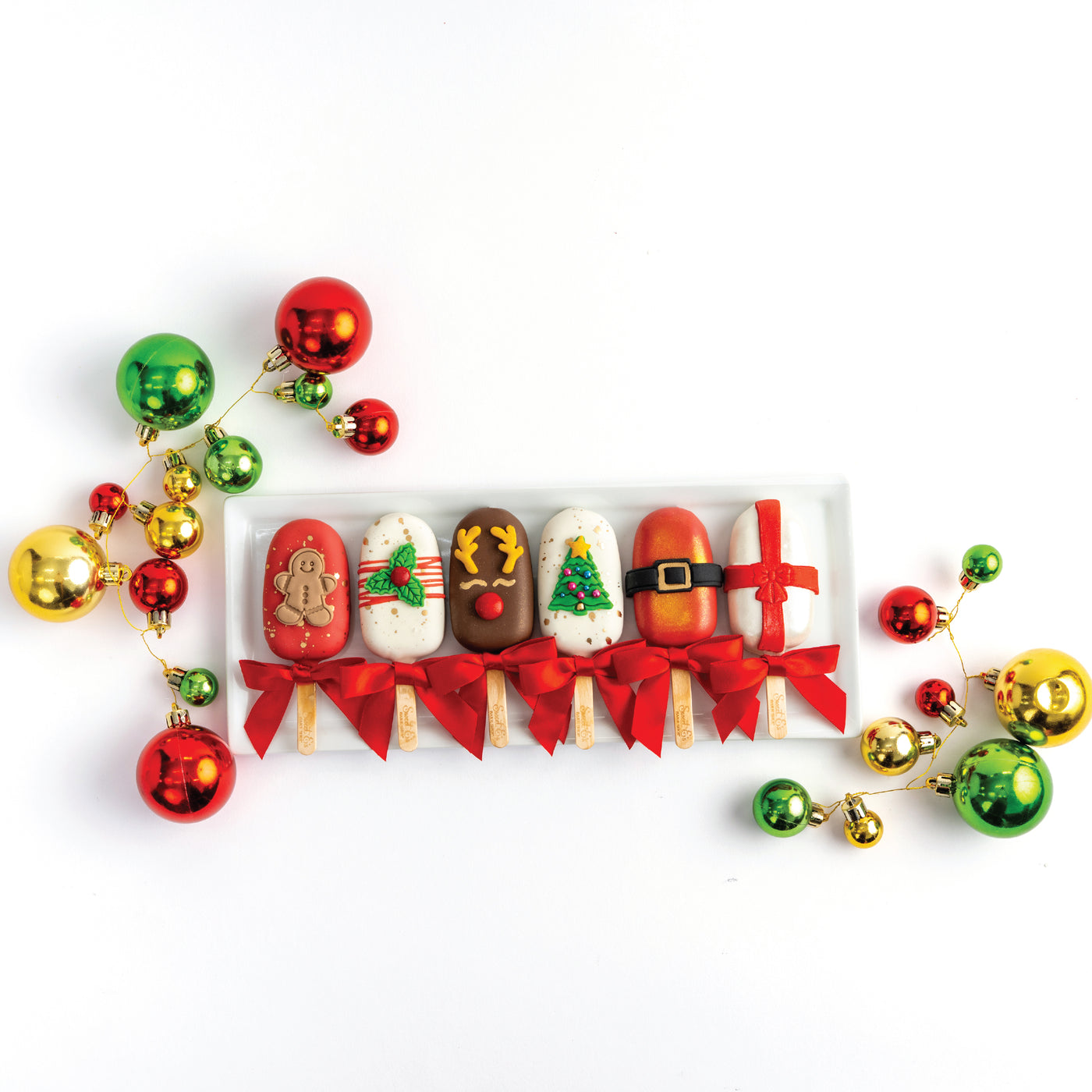 Christmas Cakesicles