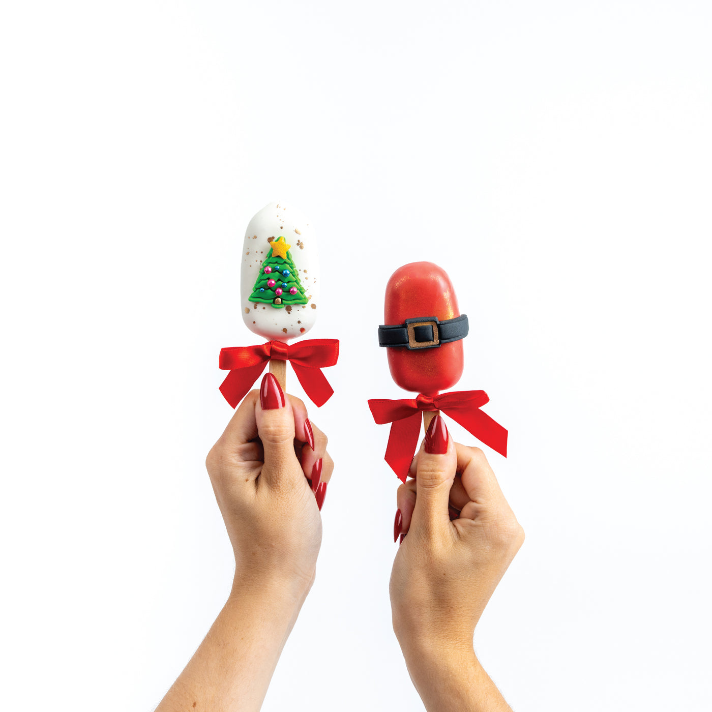 Christmas Cakesicles