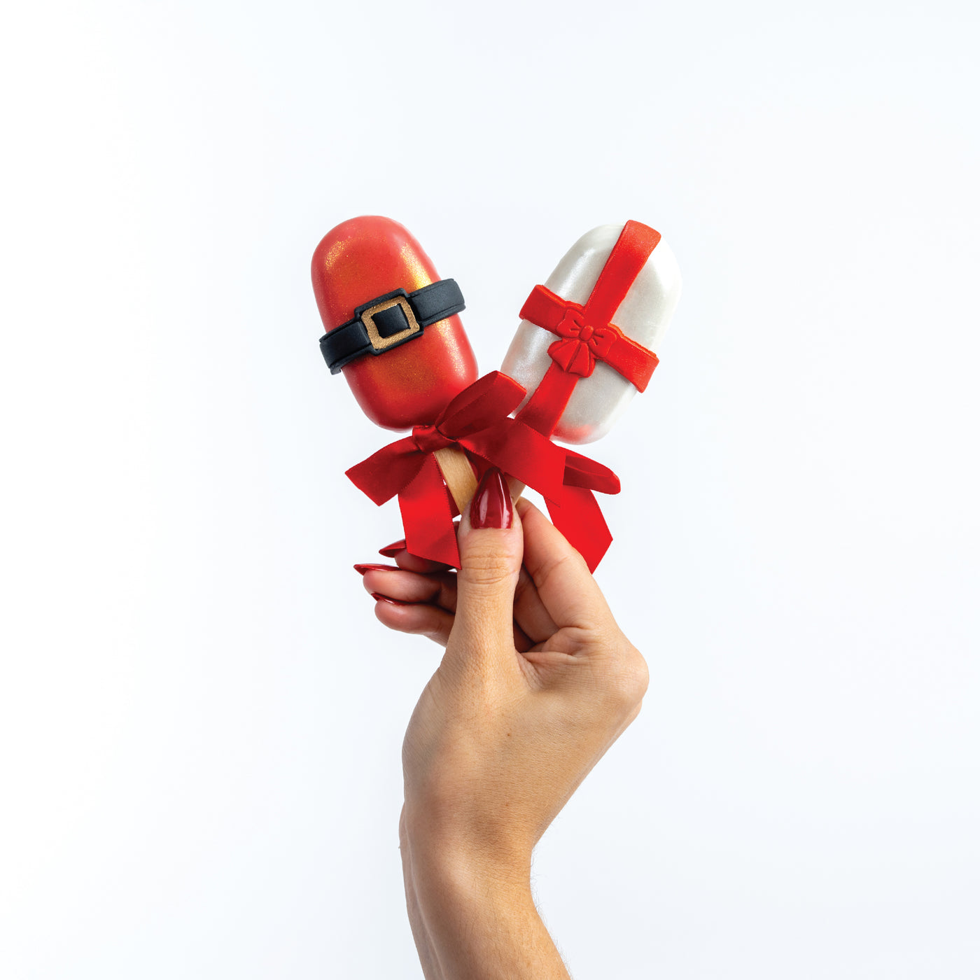 Christmas Cakesicles