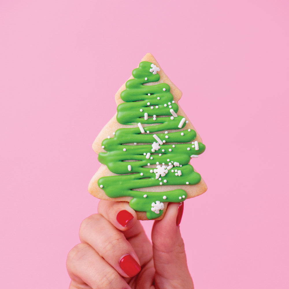 Classic Christmas Tree Cookie | Custom Order - Sweet E's Bake Shop - Sweet E's Bake Shop