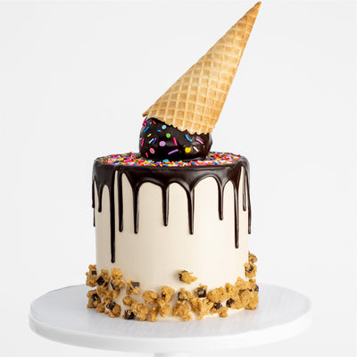 ICE CREAM CAKE | Cookie Dough - Sweet E's Bake Shop - The Cake Shop