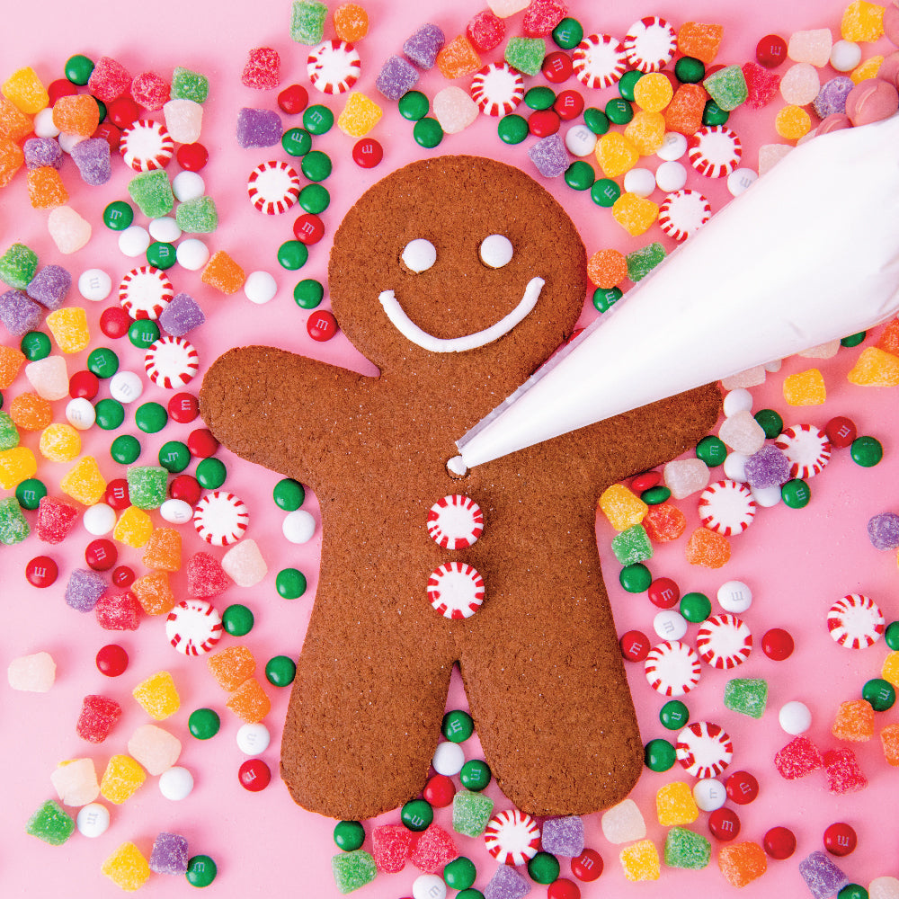 DIY Giant Gingerbread Cookie Kit | Custom Order - Sweet E's Bake Shop - Sweet E's Bake Shop