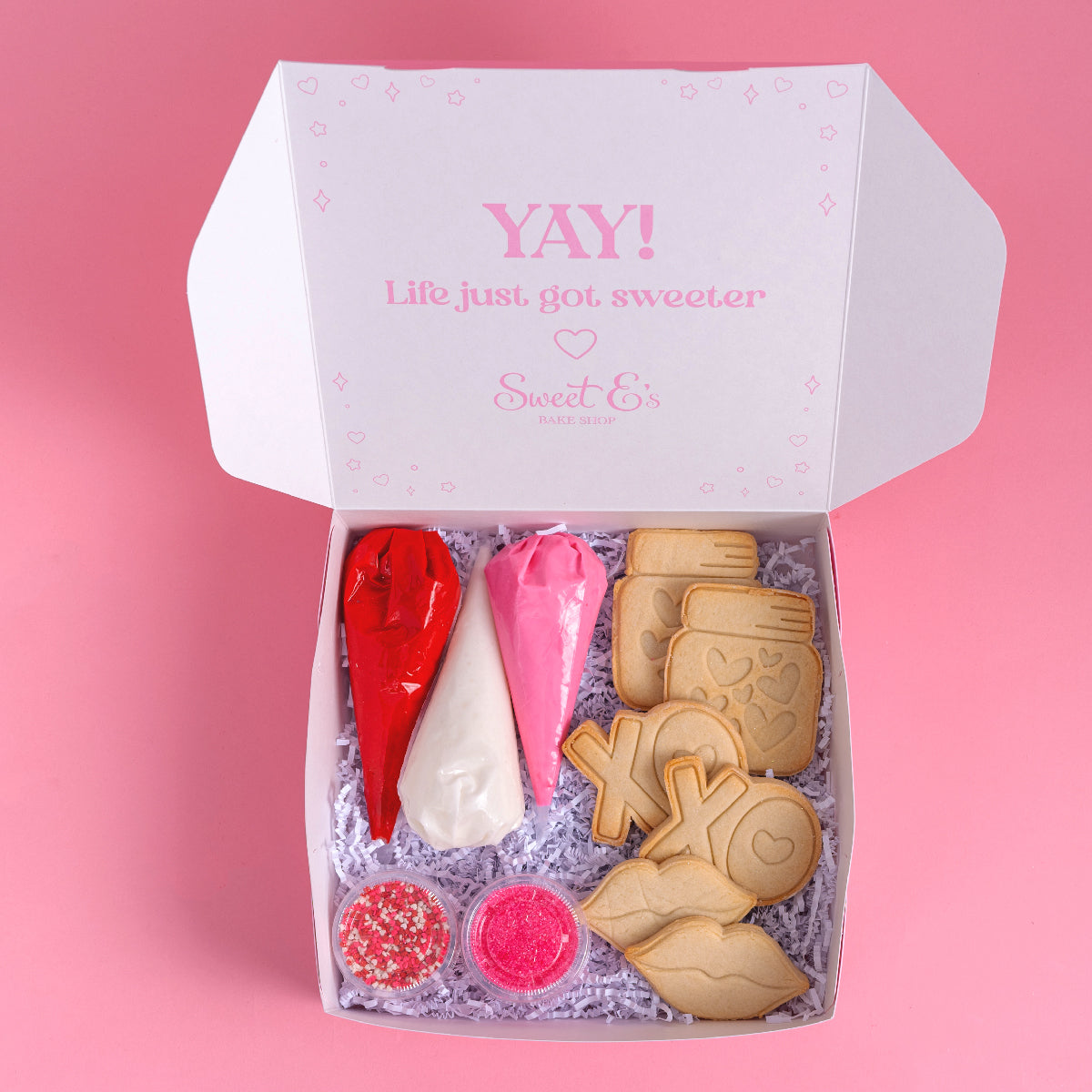 DIY Valentine XOXO Cookie Kit