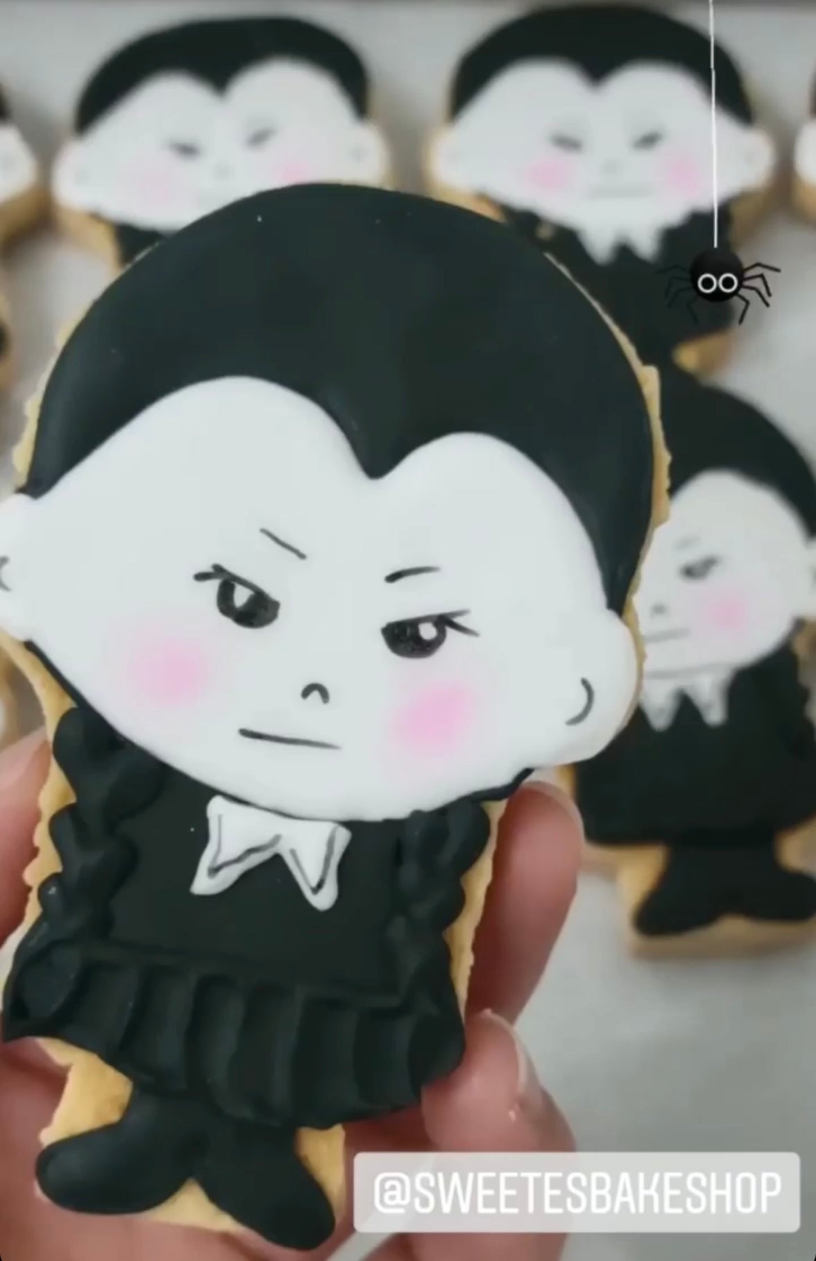 Dracula Cookies | Custom Order - Sweet E's Bake Shop - Sweet E's Bake Shop