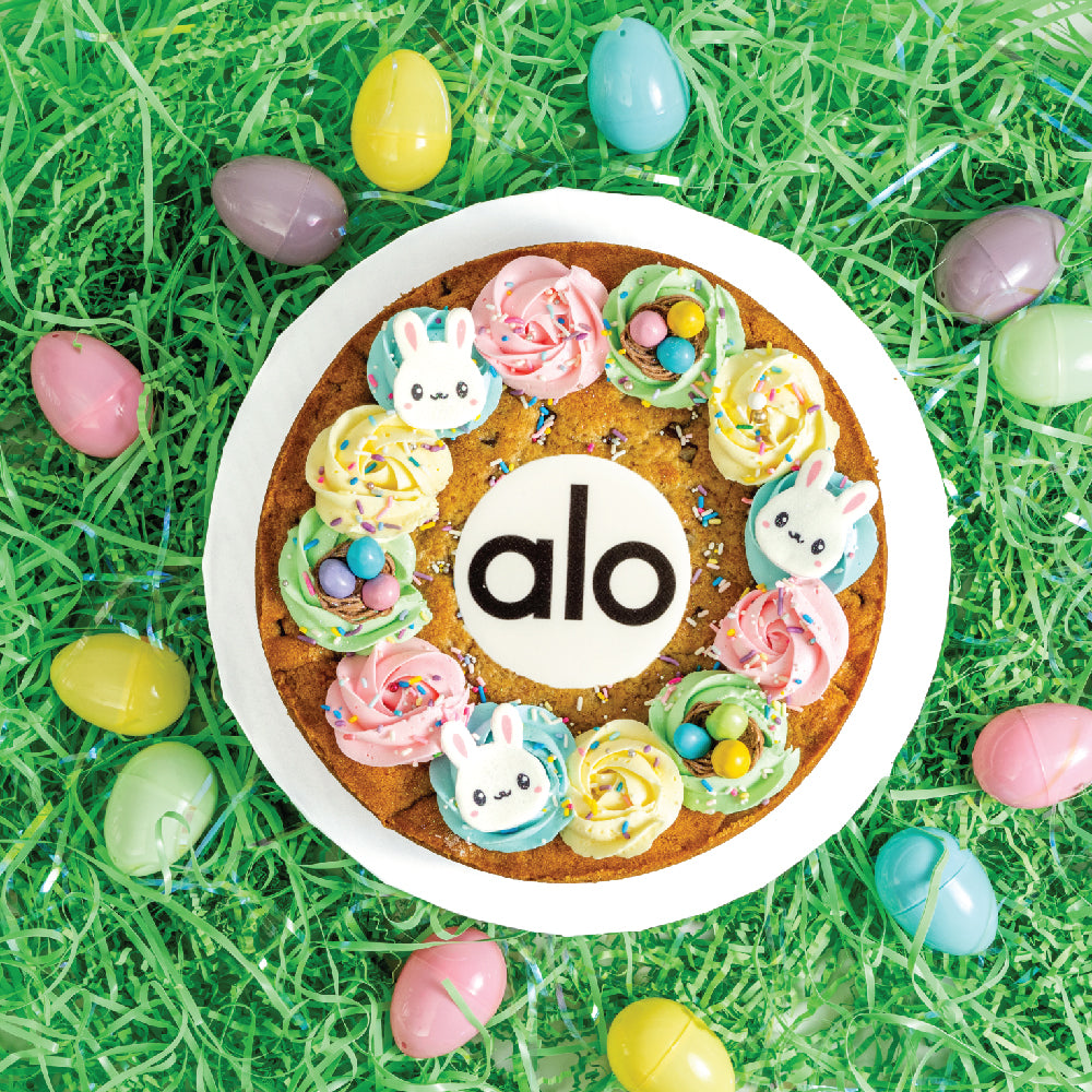 Easter LOGO Cookie Cake | Upload Your Artwork - Sweet E's Bake Shop - The Cake Shop