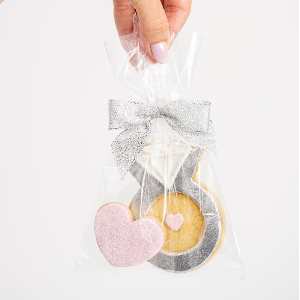 Wedding Engagement Ring Cookie Favors - Sweet E's Bake Shop - Sweet E's Bake Shop