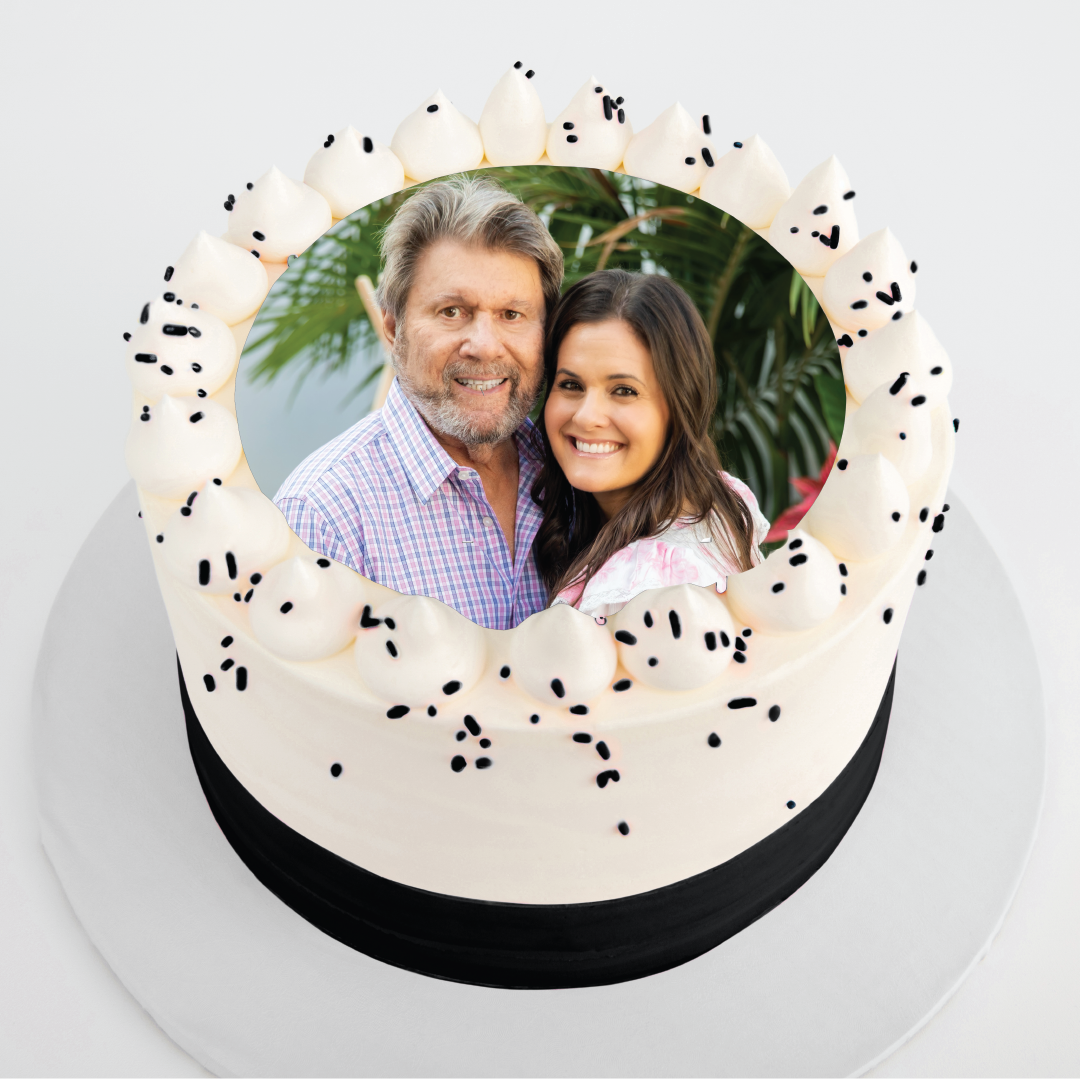 Father's Day DAD Photo Cake | Upload Your Artwork