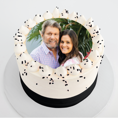 Father's Day DAD Photo Cake | Upload Your Artwork - Sweet E's Bake Shop - The Cake Shop