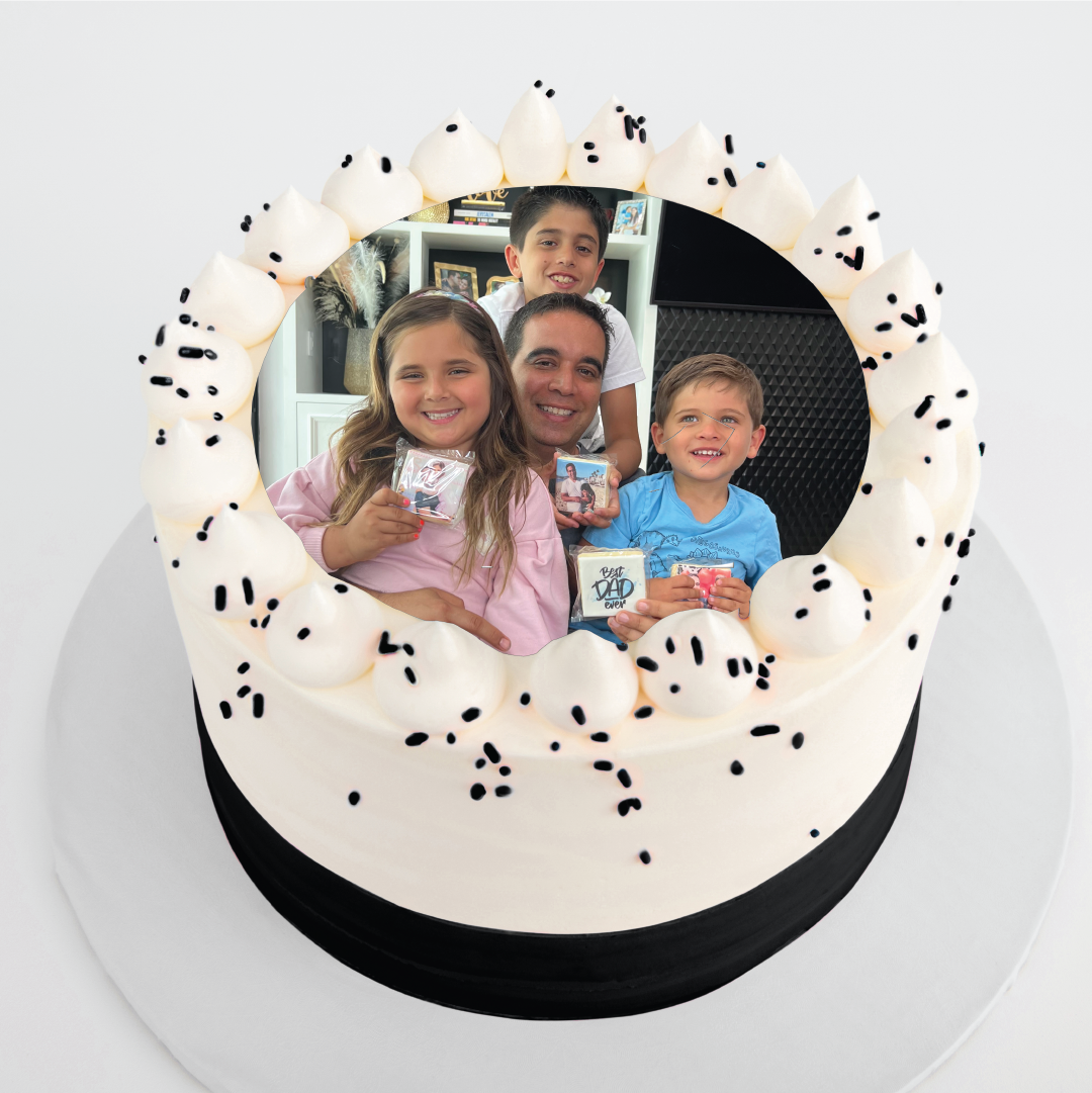 Father's Day DAD Photo Cake | Upload Your Artwork