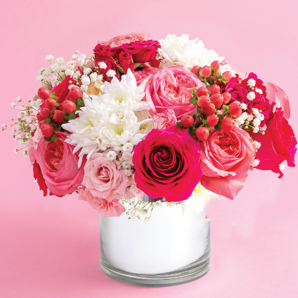 Lavish Love Rose Bouquet - Sweet E's Bake Shop - The Flower + Balloon Shop