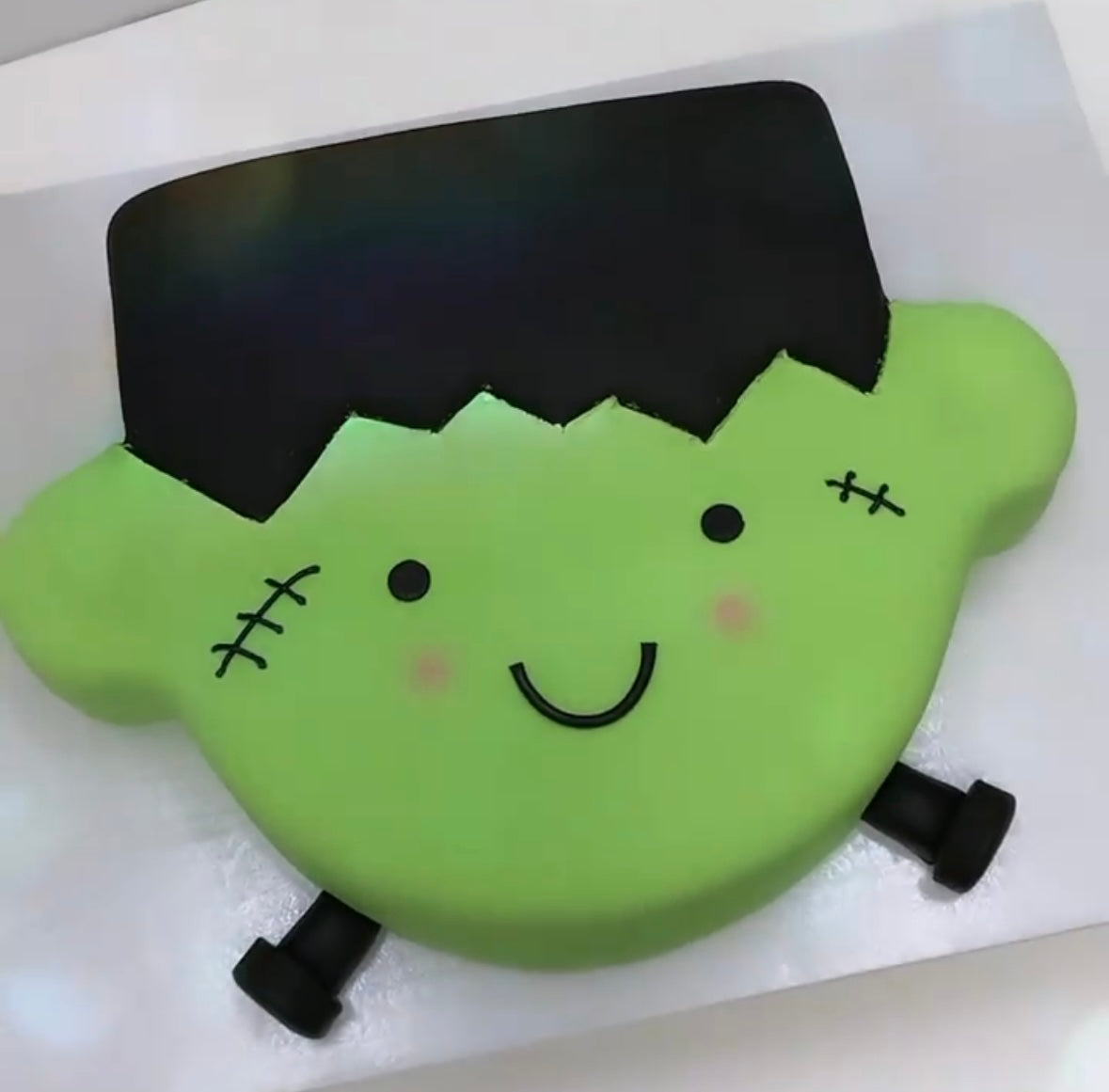 Frankenstein Monster Cake | Custom Order - Sweet E's Bake Shop - Sweet E's Bake Shop