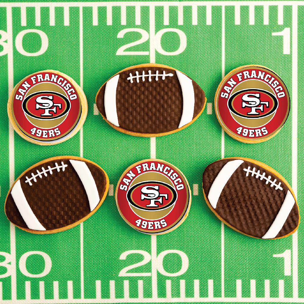 Football Team Cookies - Sweet E's Bake Shop - Sweet E's Bake Shop