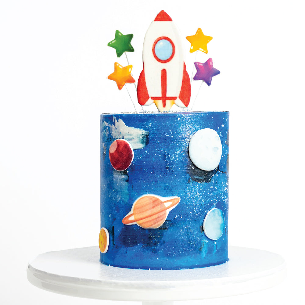 Galaxy Cake - Sweet E's Bake Shop - The Cake Shop