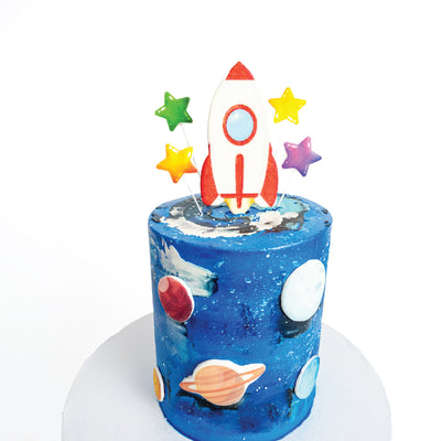 Galaxy Cake - Sweet E's Bake Shop - The Cake Shop