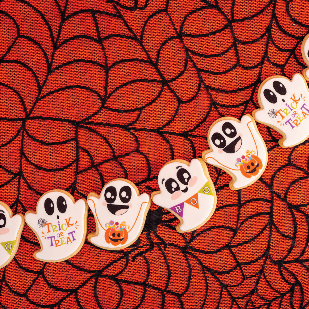 Ghost BOO! Cookies - Sweet E's Bake Shop - Sweet E's Bake Shop