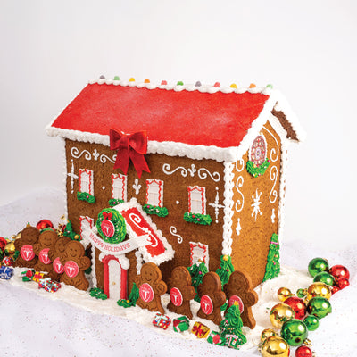 Corporate Logo Gingerbread Mansion | Upload Your Artwork - Sweet E's Bake Shop - Sweet E's Bake Shop