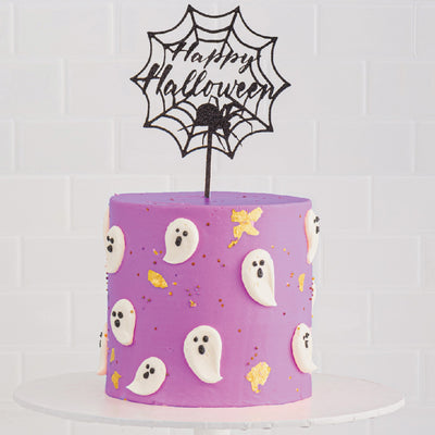 Glam Ghost Cake | Choose Your Color - Sweet E's Bake Shop - The Cake Shop