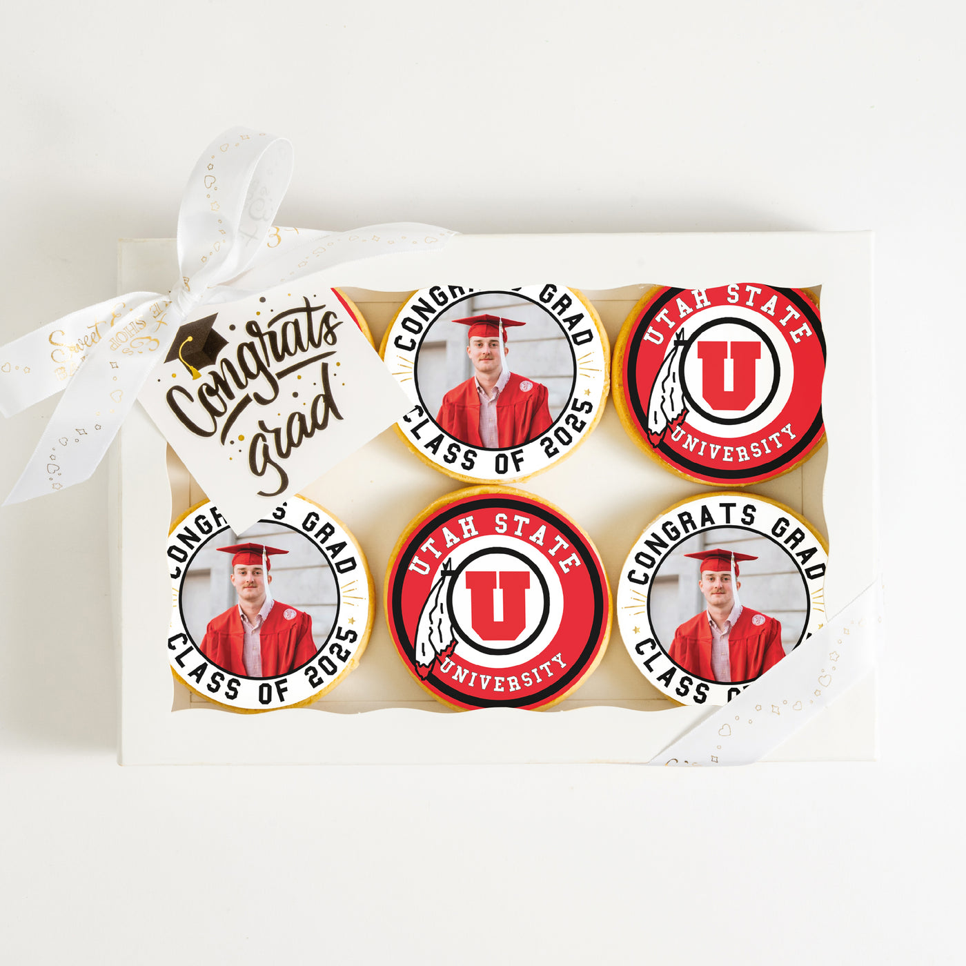 Custom Grad Cookies | University of Utah | Upload your photo