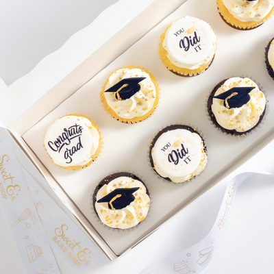 Congrats Grad  Cupcakes - Sweet E's Bake Shop - The Cupcake Shop