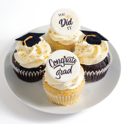 Congrats Grad  Cupcakes - Sweet E's Bake Shop - The Cupcake Shop