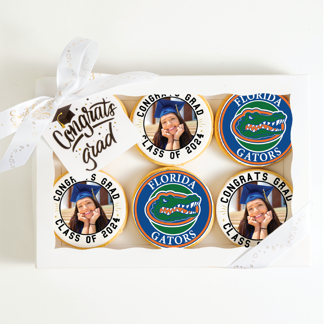 Custom Grad Cookies | University Of Florida | Upload your photo