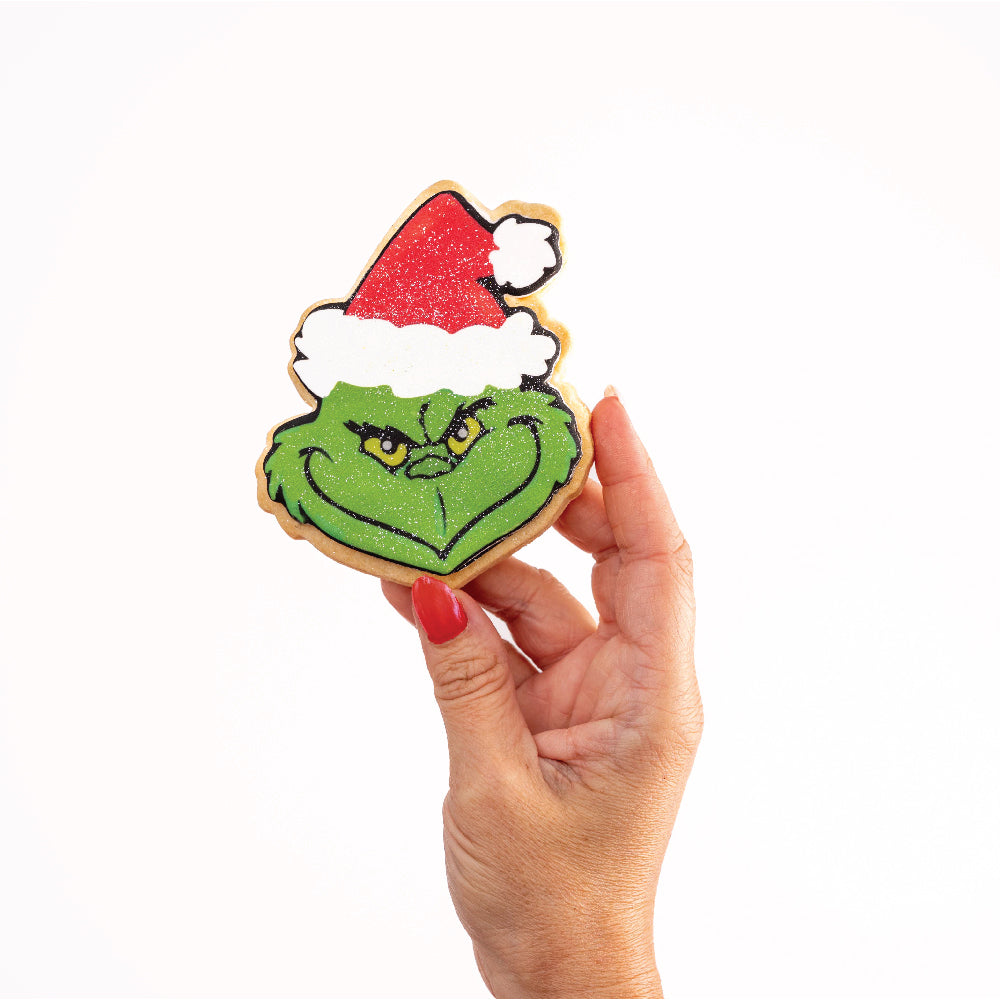 Grinch Cookies - Sweet E's Bake Shop - Sweet E's Bake Shop