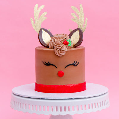 Reindeer Cake - Sweet E's Bake Shop - The Cake Shop