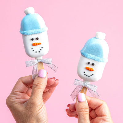 Snowman Cakesicles - Sweet E's Bake Shop - Sweet E's Bake Shop