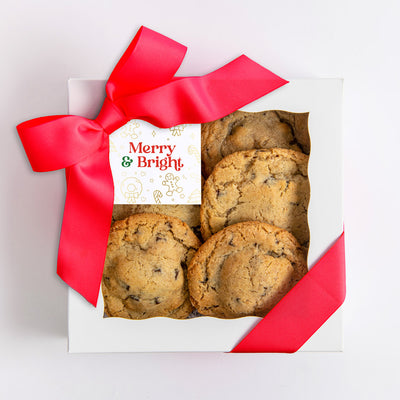 Santa's Favorite Cookies: Sweet E's Stuffed Chocolate Chip Cookies - Sweet E's Bake Shop - Sweet E's Bake Shop