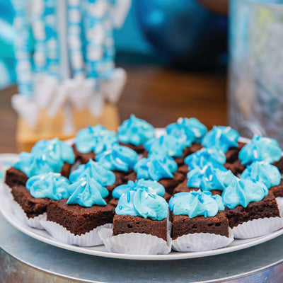 Fudge Brownie Bite | Custom Color - Sweet E's Bake Shop - The Cupcake Shop
