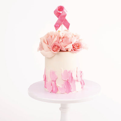 Breast Cancer Awareness Cake - Sweet E's Bake Shop - The Cake Shop