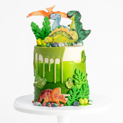 Dinosaur Kingdom Cake - Sweet E's Bake Shop - The Cake Shop